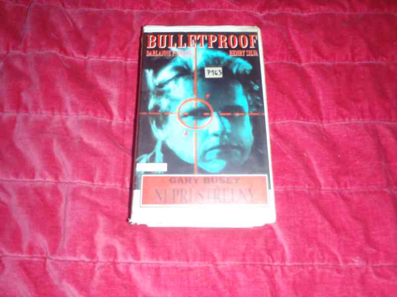 VHS Neprůstřelný Bulletproof USA, 1988 RARITA - foto 2
