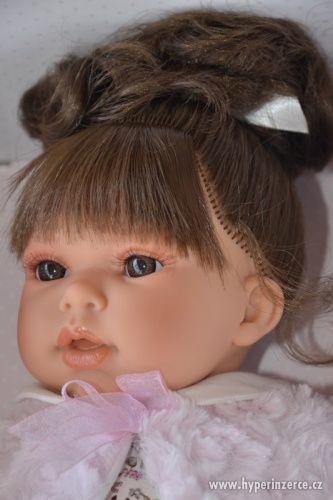 Realistická panenka Any coleta - tmavé vlásky - foto 1