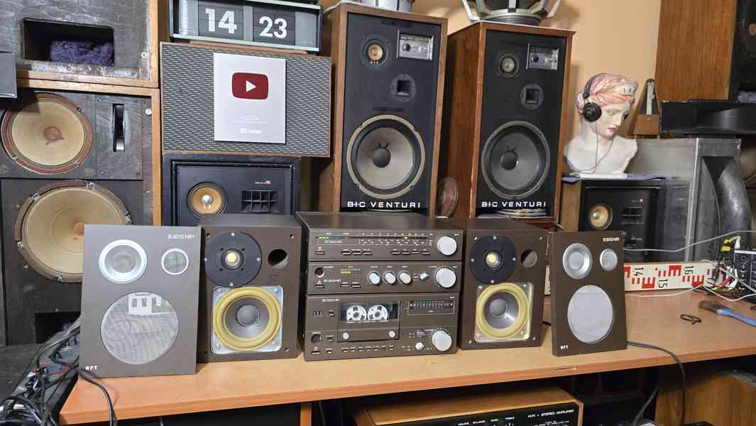 HiFi Set RFT 3000 - reprosoustavy RFT B 3010 - bazar - Hyperinzerce.cz