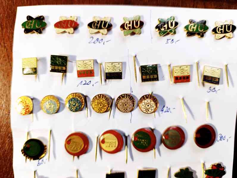 Sběratelské odznaky Čs. uranový průmysl a doly - foto 3