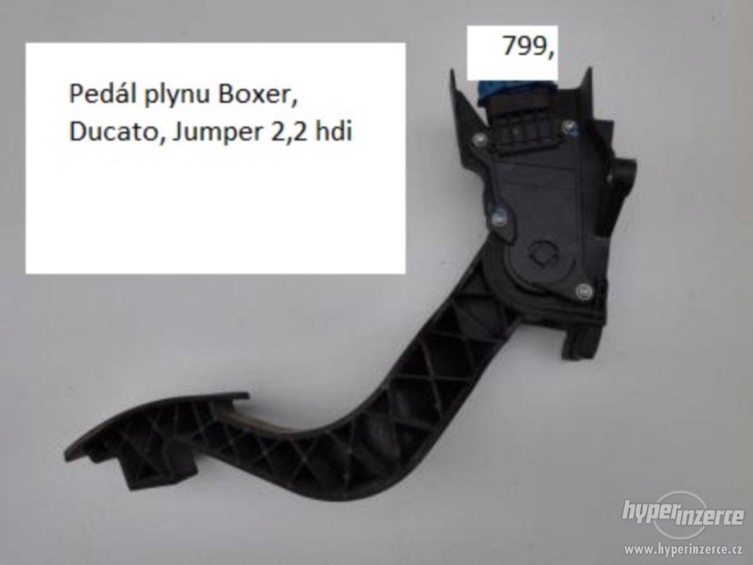 Plynový pedál s čidle Jumper Boxer Ducato 2.2 HDI 028075504 - foto 1