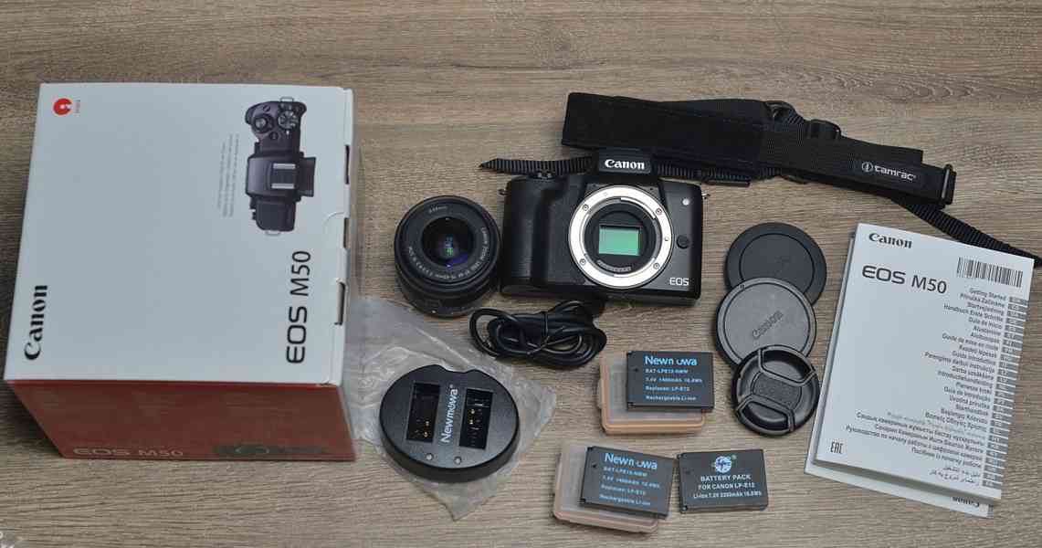 Canon EOS M50 + Objektiv EF-M 15-45mm  3600 Exp. - foto 3