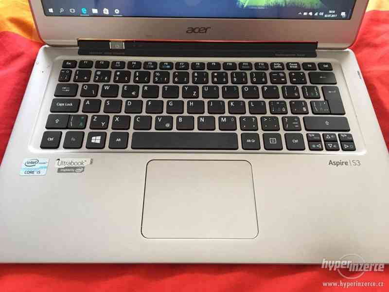 Acer Aspire S3 13,3" Stříbrný - foto 2