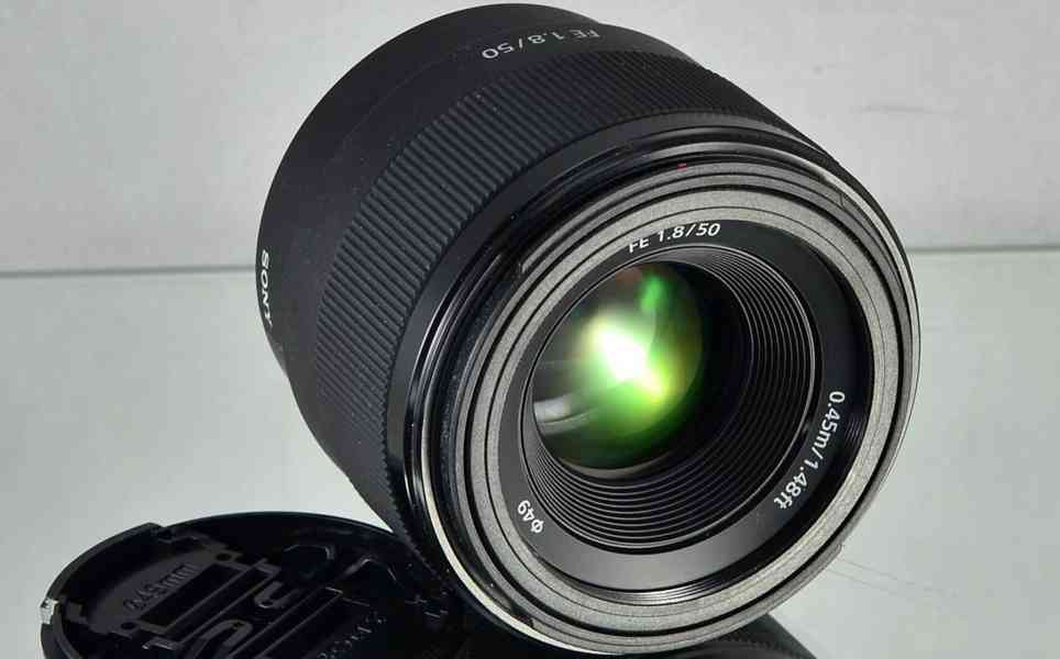 Sony FE 50mm f/1,8 **Full-frame*Pevný**E mount*UV - foto 4