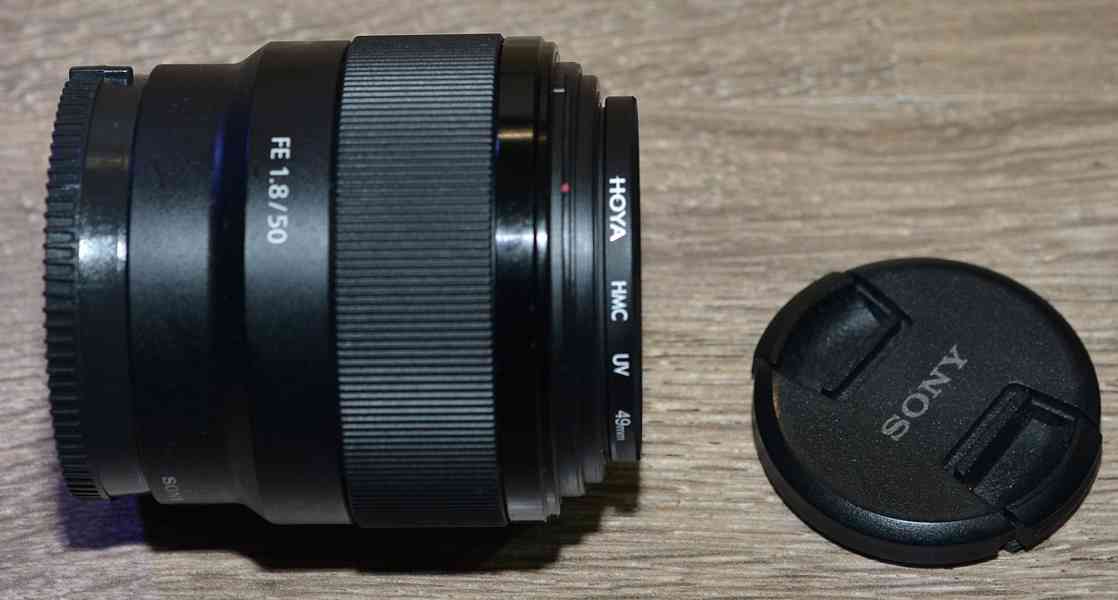 Sony FE 50mm f/1,8 **Full-frame*Pevný**E mount*UV - foto 3