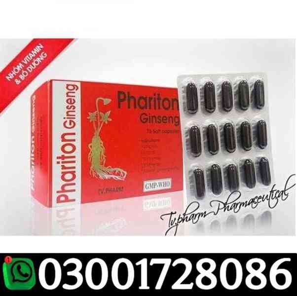 Phariton Ginseng Capsules in Pakistan # 03001728086 # Buy No - foto 1
