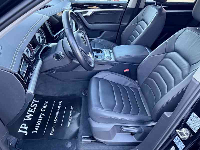 VW Touareg 3.0 TDI kůže VZDUCH tažné 4x vyhřívání ACC LED - foto 8