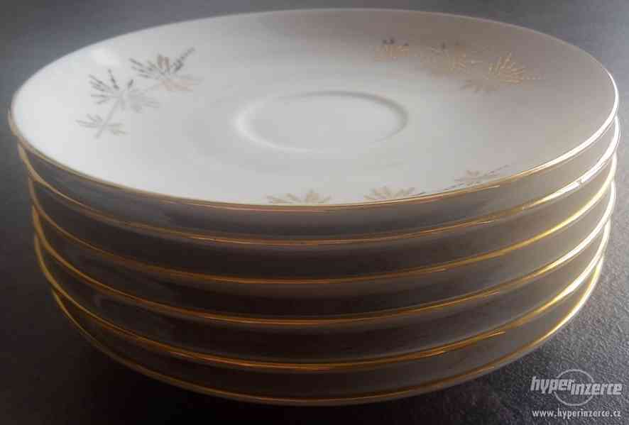 Sada talířků 6ks Retro porcelán - foto 2