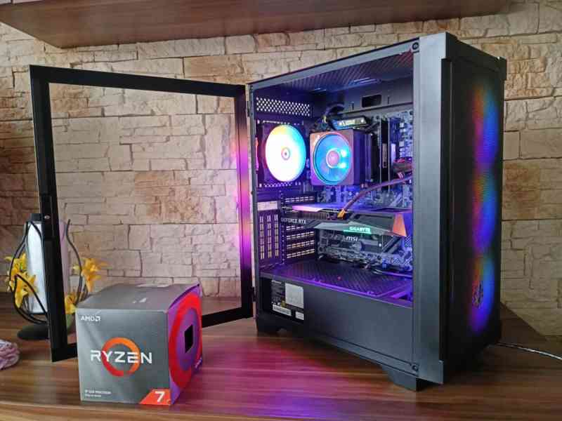💣 HERNÍ PC RYZEN 7 3700X, 32GB RAM, RTX 3060 12GB, SSD 💣 - foto 2