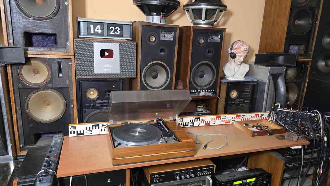 Unikátní gramofon Dual 1229 - SABA 785 - foto 2