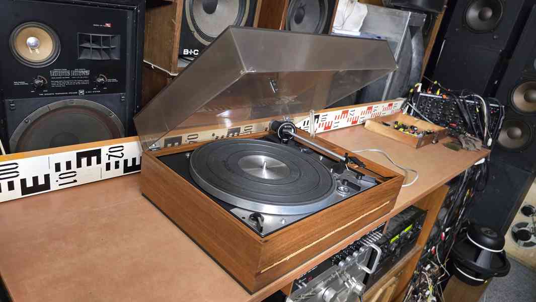 Unikátní gramofon Dual 1229 - SABA 785 - foto 6
