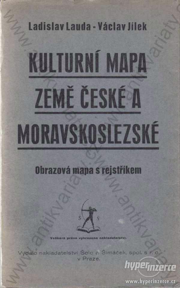 Kulturní mapa země České a Moravskoslezské - foto 1