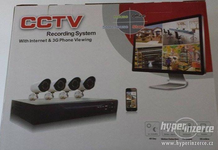 Nahrávací systém CCTV  4kamery + podpora mobilu - foto 1