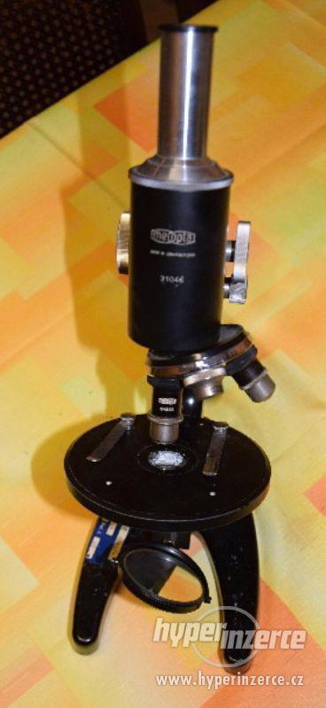 Starý mikroskop Meopta - foto 1