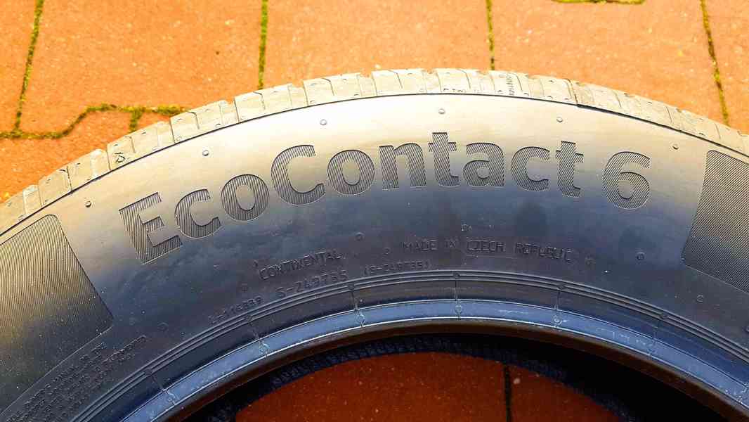 prodám zcela nové letní pneu Continental EcoContact 6, 215/6 - foto 4