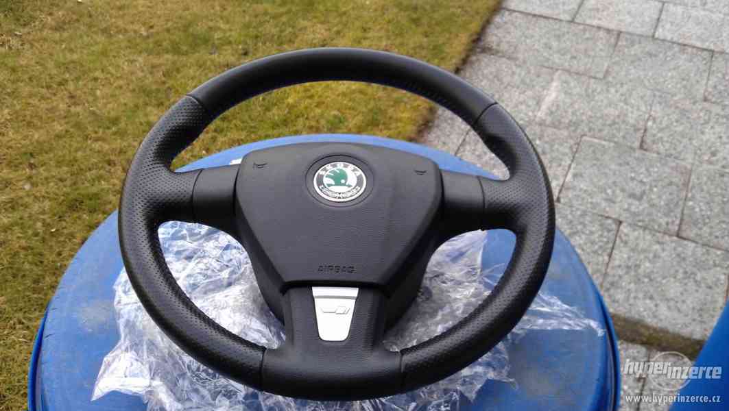3 - ramený RS volant s airbagem Octavia II - foto 1