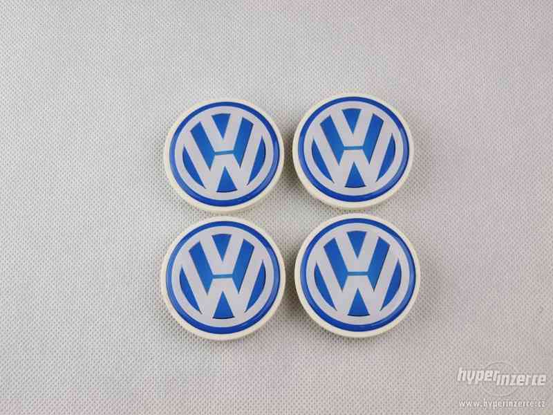 Volkswagen středy kol 60/56mm AEZ, Dezent, Enzo - modré - foto 1