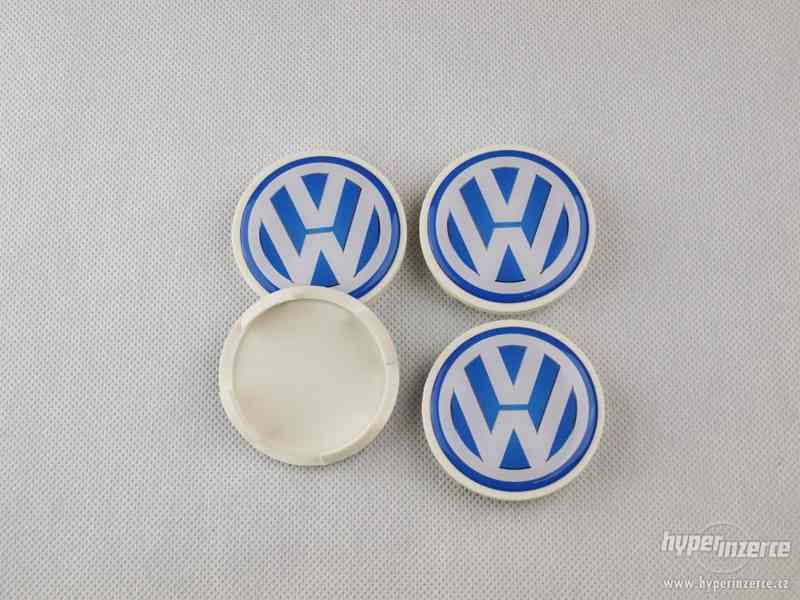 Volkswagen středy kol 60/56mm AEZ, Dezent, Enzo - modré - foto 2