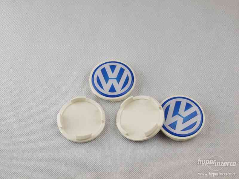 Volkswagen středy kol 60/56mm AEZ, Dezent, Enzo - modré - foto 3