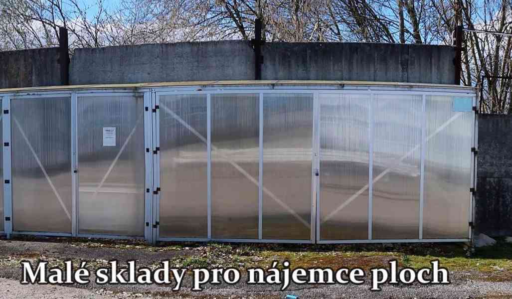 Nájem levných venkovních ploch 250 m2 až 4000 m2, Hostomice - foto 6