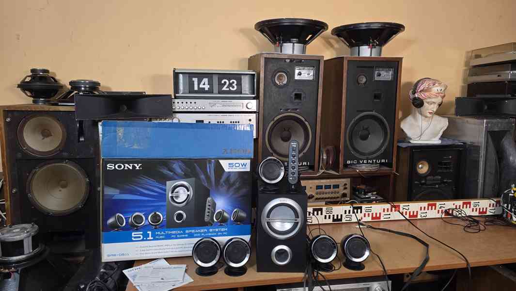 SONY SRS-D511 Aktivní Sestava Subwoofer Repro 5.1 - HiFi Set - foto 2