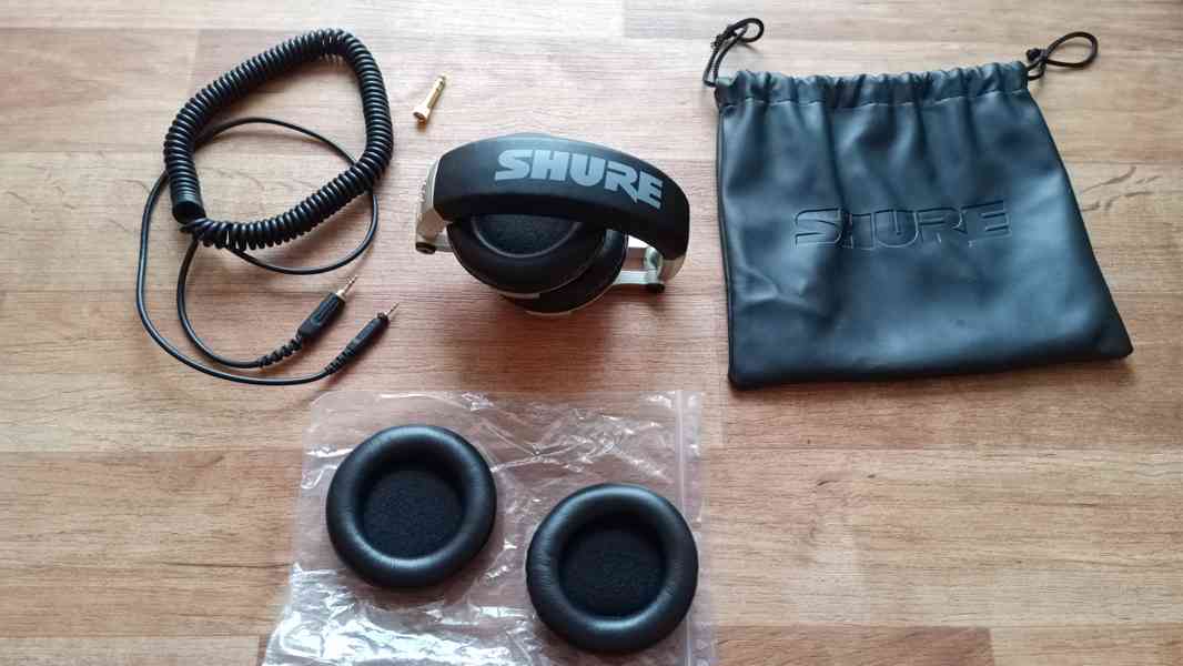 Profi DJ sluchátka SHURE SRH750DJ - foto 2