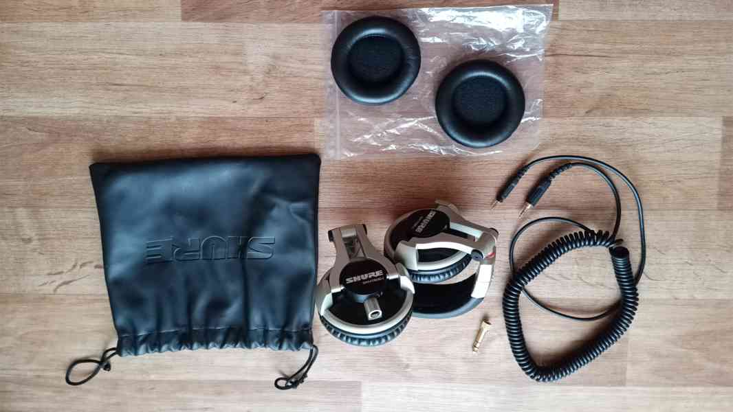 Profi DJ sluchátka SHURE SRH750DJ - foto 3