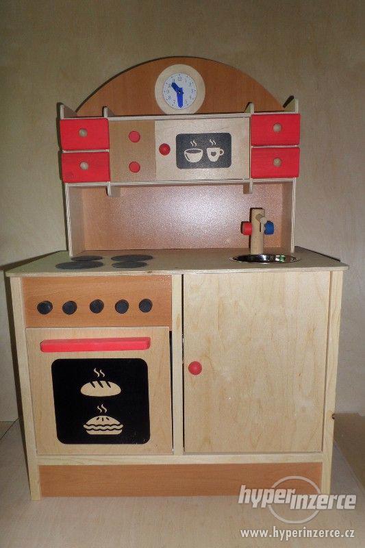 dětská dřevěná kuchyňka - foto 1