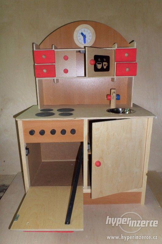 dětská dřevěná kuchyňka - foto 2