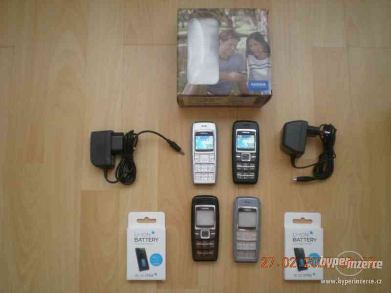 Nokia 1600 - plně funkční tlačítkové telefony z r.2005 - foto 1