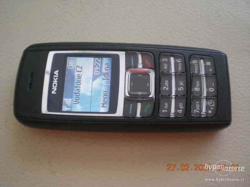 Nokia 1600 - plně funkční tlačítkové telefony z r.2005 - foto 3