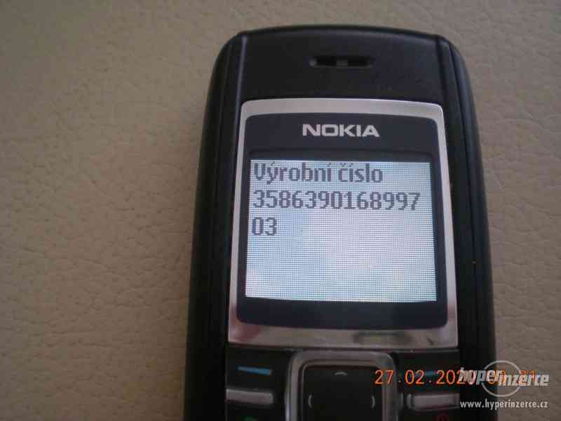 Nokia 1600 - plně funkční tlačítkové telefony z r.2005 - foto 4