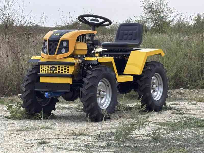 Minitraktor ProGARDEN Campo T18 VER-G2 4x4,12HP diesel - foto 2