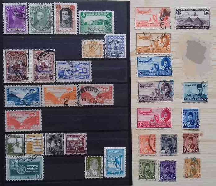 poštovní známky Blízký východ