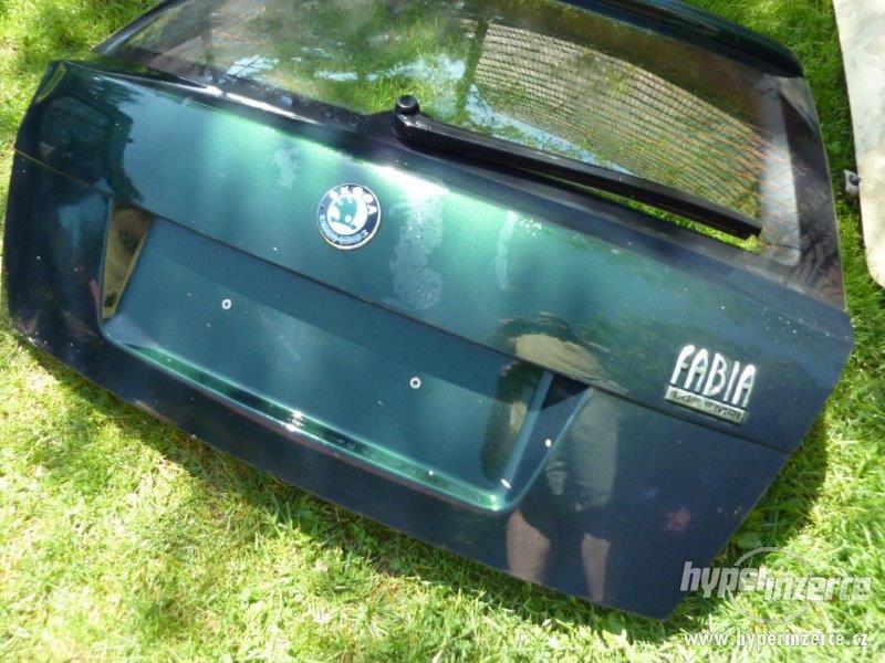 Prodám páté dveře Škoda Fabia se sklem - foto 1