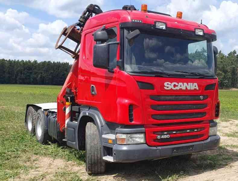 6x4 lesovůz 78/48t Scania retardér (2022 motor+převodovka)
