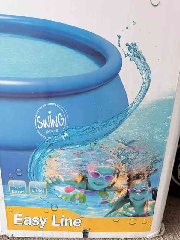 Prodám nadzemní nafukovací bazén Swing Pools Easy Line - foto 3