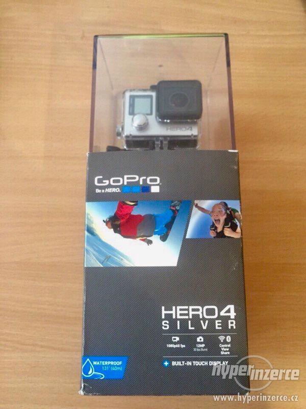 Prodám úplně novou kameru GoPro Hero 4 Silver - foto 1