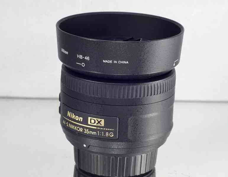 Nikon AF-S Nikkor 35 mm f/1.8 G **DX Pevný  - foto 6
