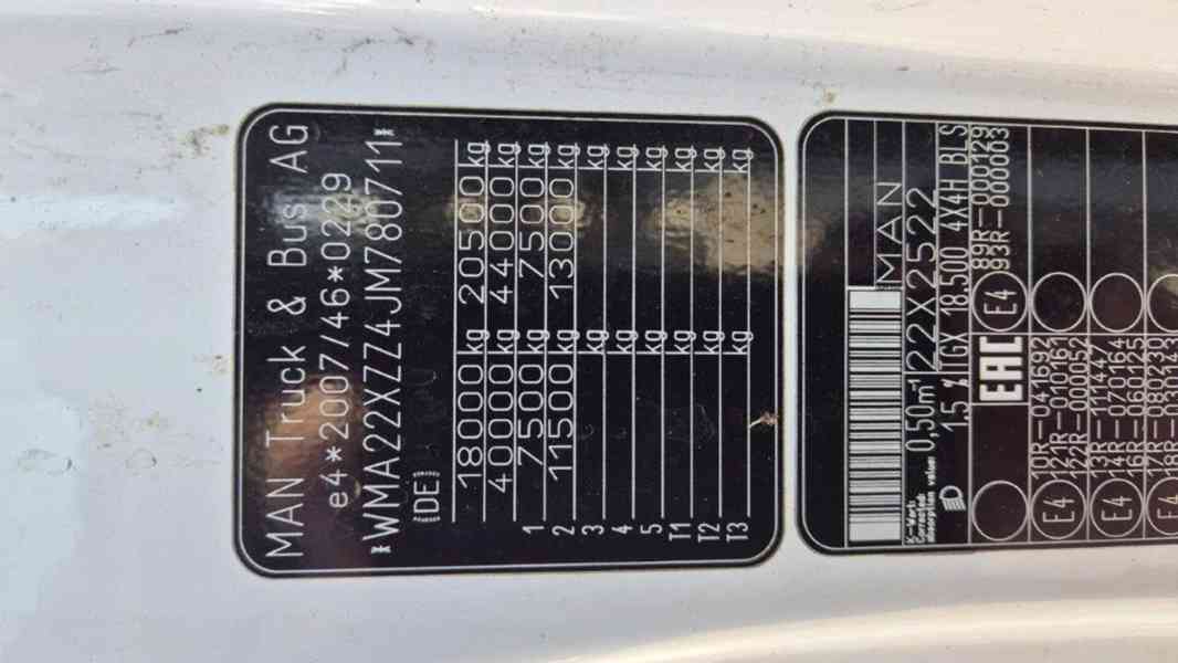 MAN TGX 18.500 4X4 – H S HYDRAULIKOU - foto 14