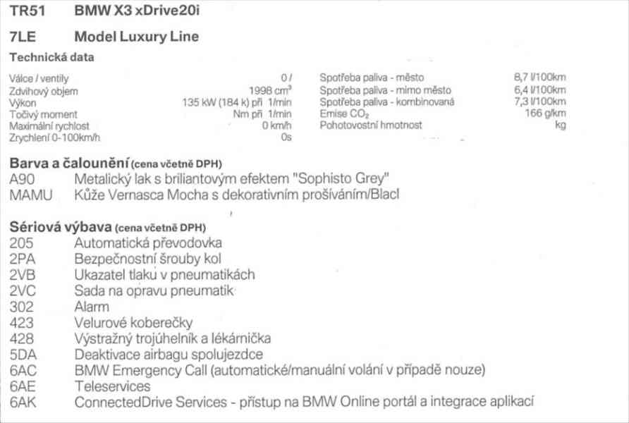 BMW X3 20i 4x4 Luxury Line - foto 6