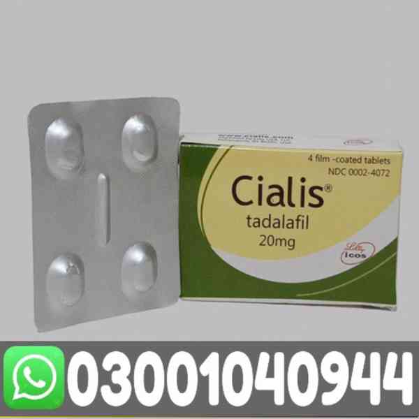 Cialis 20 mg 4 Tablets in Karachi ( 03001040944