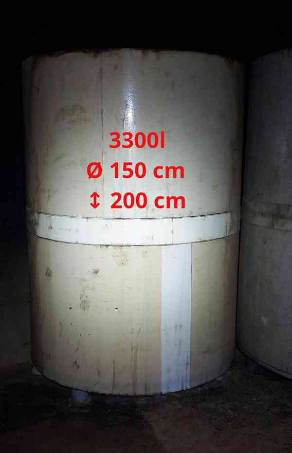 Dřevěné - plastové sudy a kádě 50l - 6500l určeno na vodu. - foto 7