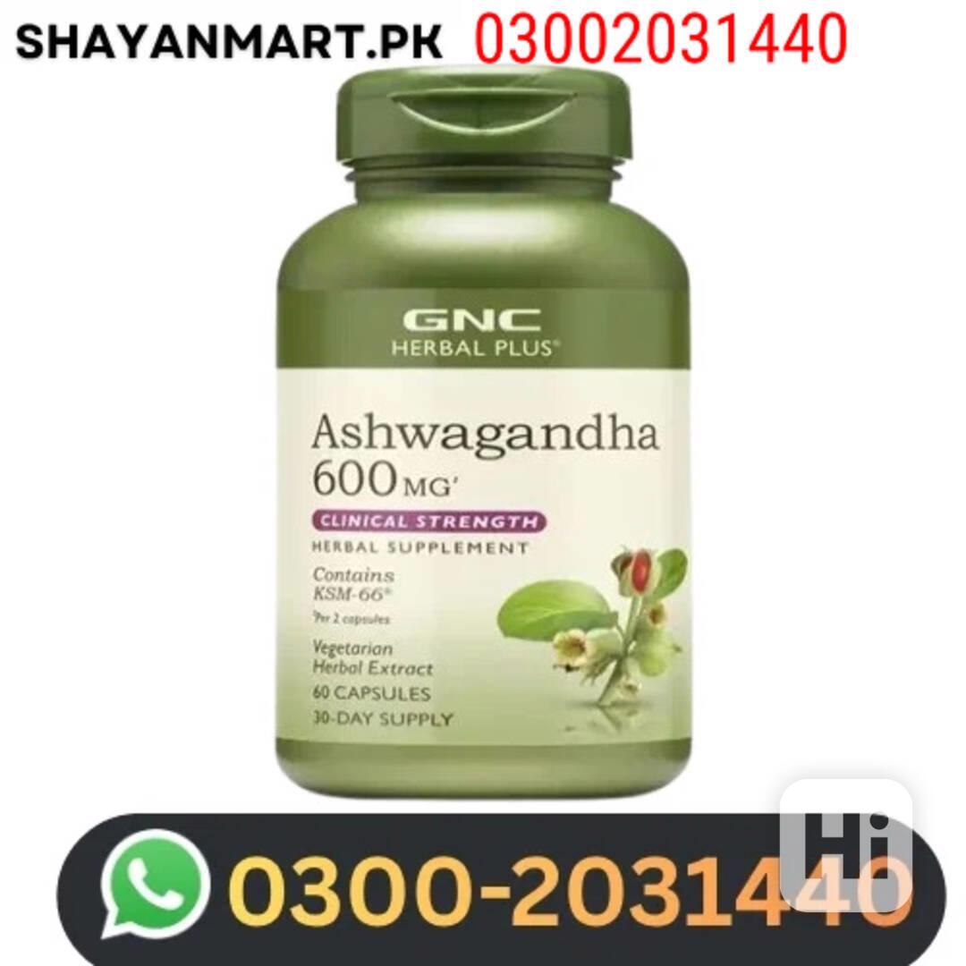 GNC Herbal Plus Ashwagandha Price In Lahocre=03002031440- - foto 1
