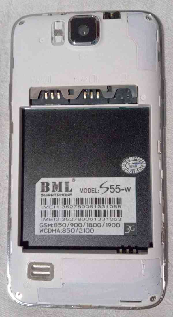 Prodam funkcni mobil BML S55-W slaba baterie - foto 11