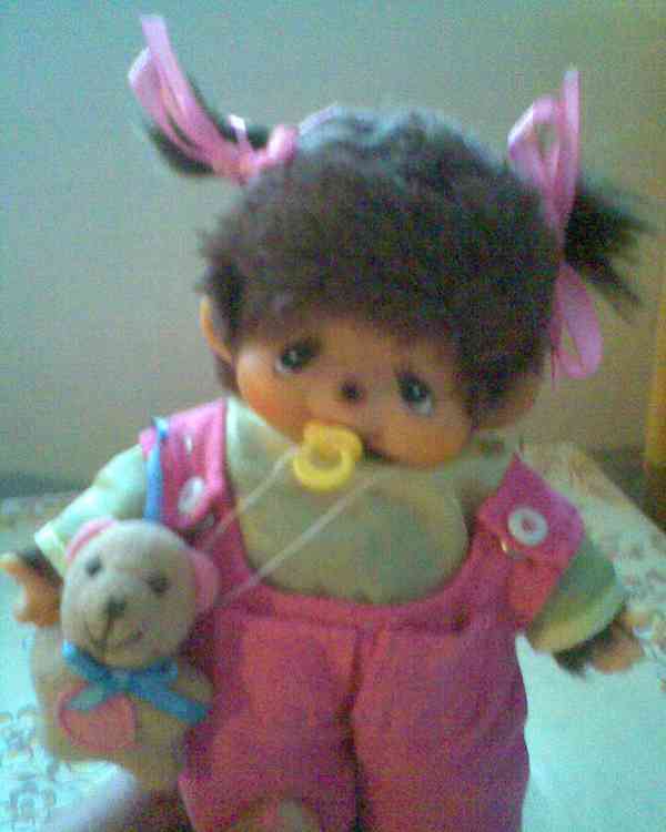 3 Monchhichi s nábytečkem - foto 10