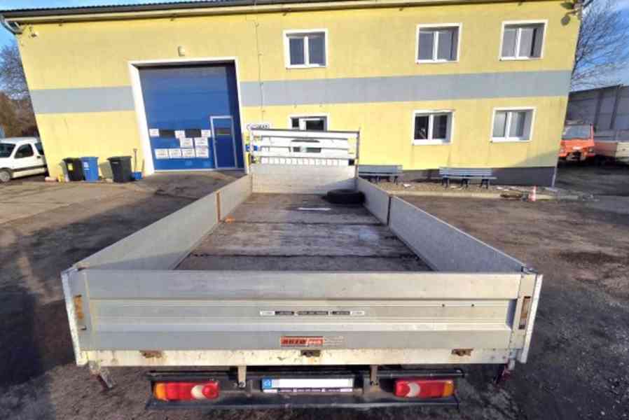 3.5t valník 4.9x2.14m tupláky klima EUR4 repas motor Nissan  - foto 3