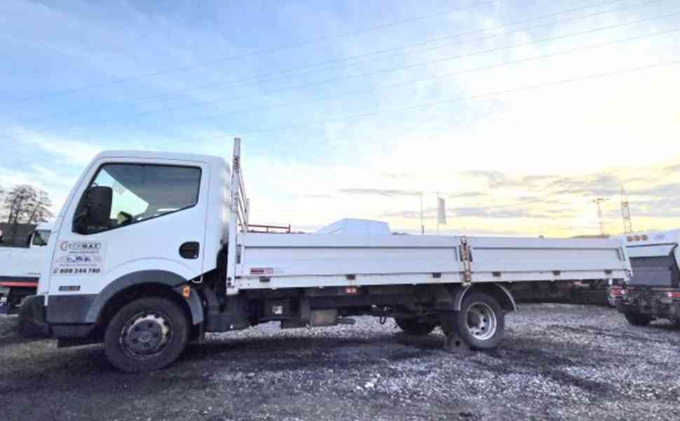 3.5t valník 4.9x2.14m tupláky klima EUR4 repas motor Nissan  - foto 2