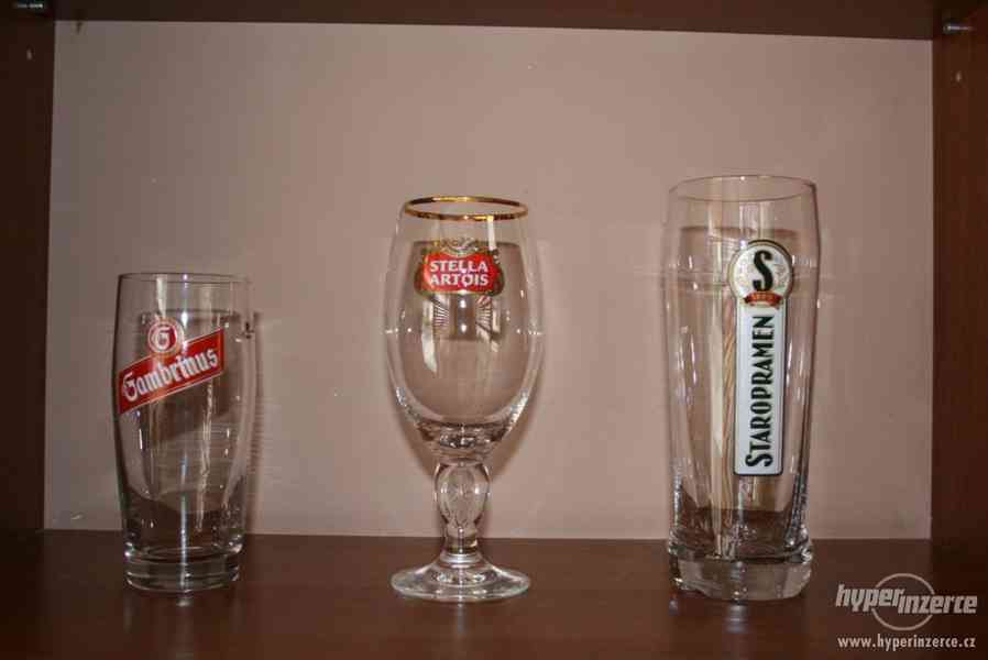 Prodám různé druhy pivního skla - foto 1