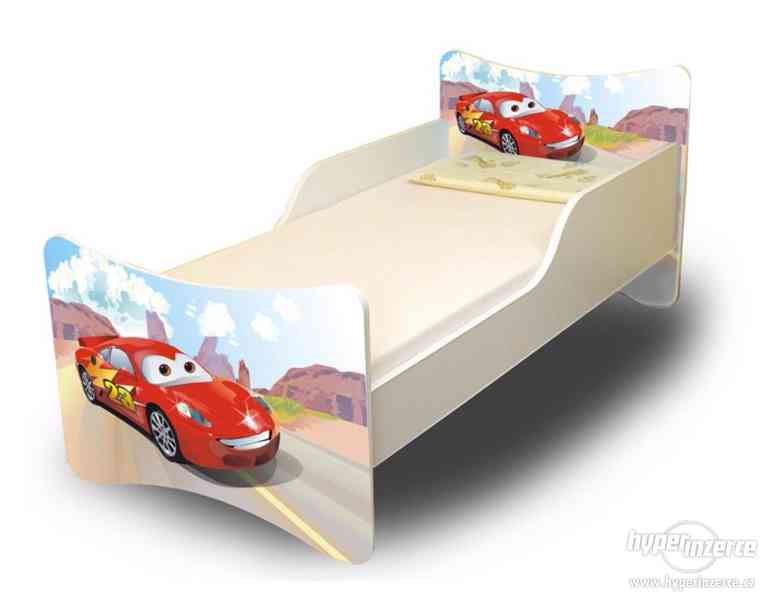 Dětská postel Racer + dekorace ZDARMA - foto 2